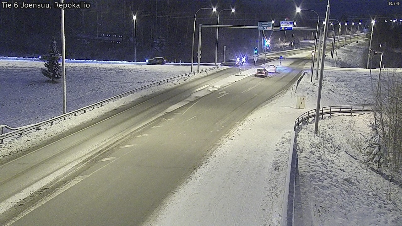 Kelikamerat Kuva Tie 6 Joensuu, Repokallio, Joensuu, Pohjois-Karjala