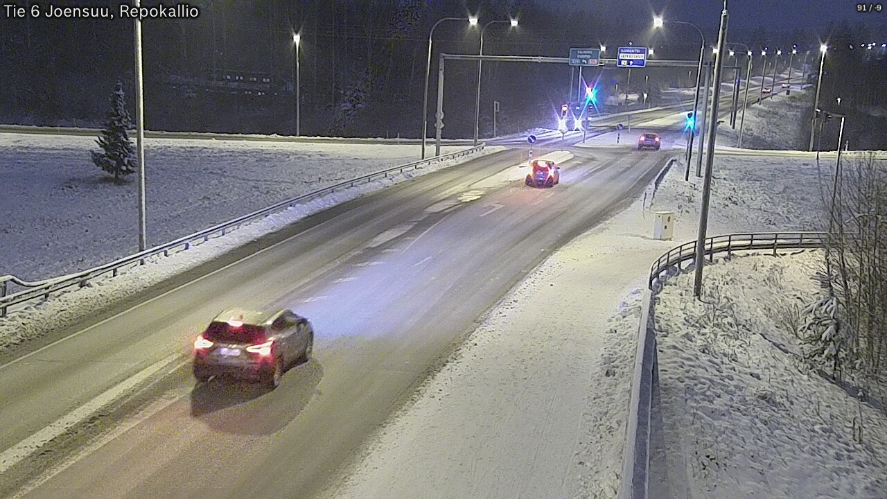 Kelikamerat Kuva Tie 6 Joensuu, Repokallio, Joensuu, Pohjois-Karjala