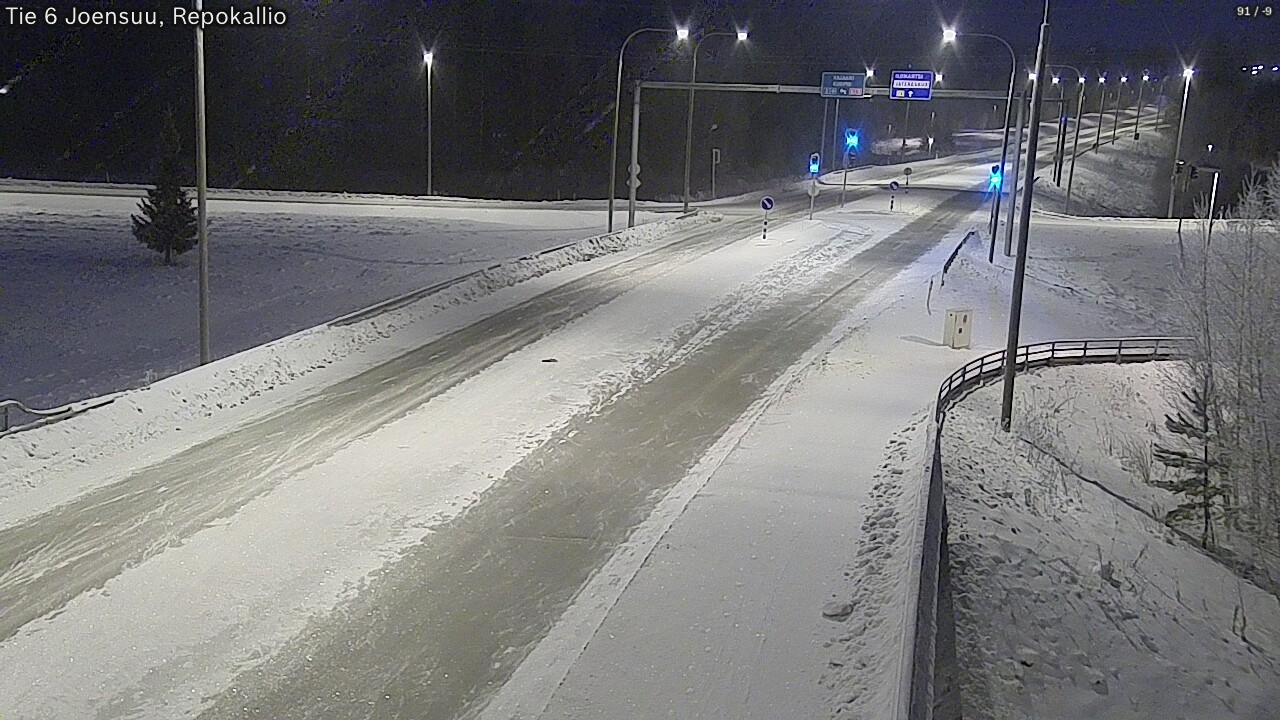 Kelikamerat Kuva Tie 6 Joensuu, Repokallio, Joensuu, Pohjois-Karjala