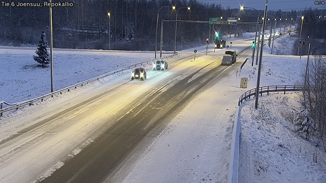 Kelikamerat Kuva Tie 6 Joensuu, Repokallio, Joensuu, Pohjois-Karjala
