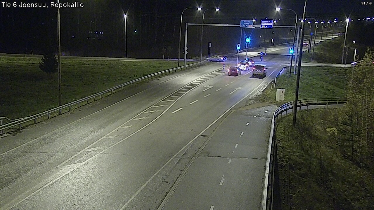 Kelikamerat Kuva Tie 6 Joensuu, Repokallio, Joensuu, Pohjois-Karjala