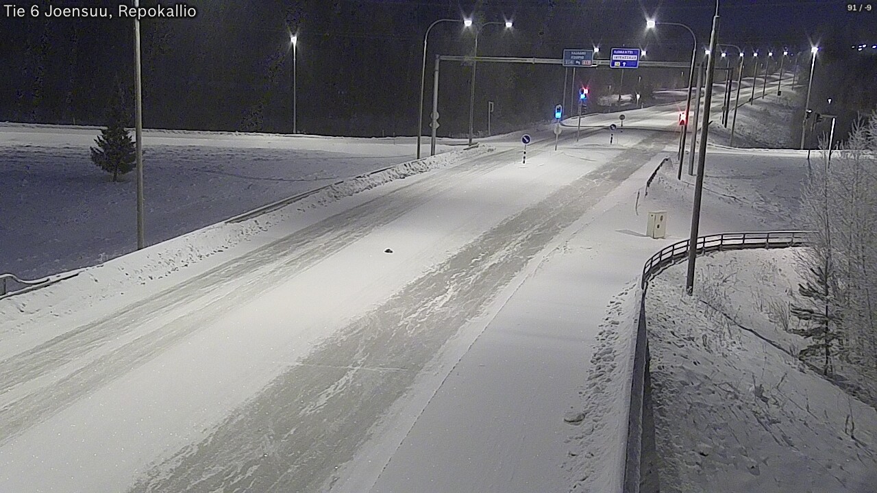 Kelikamerat Kuva Tie 6 Joensuu, Repokallio, Joensuu, Pohjois-Karjala