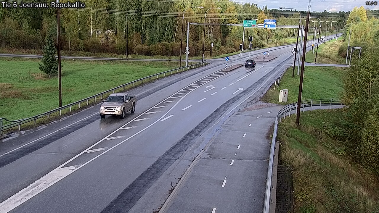 Kelikamerat Kuva Tie 6 Joensuu, Repokallio, Joensuu, Pohjois-Karjala