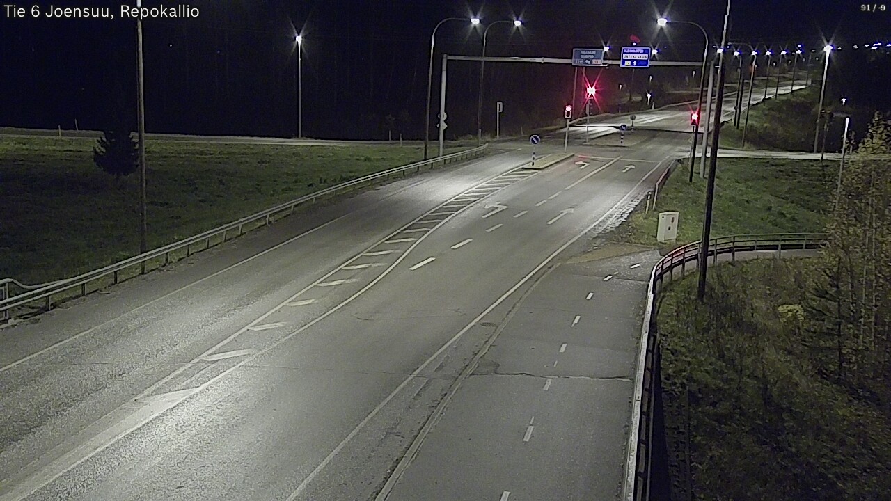 Kelikamerat Kuva Tie 6 Joensuu, Repokallio, Joensuu, Pohjois-Karjala