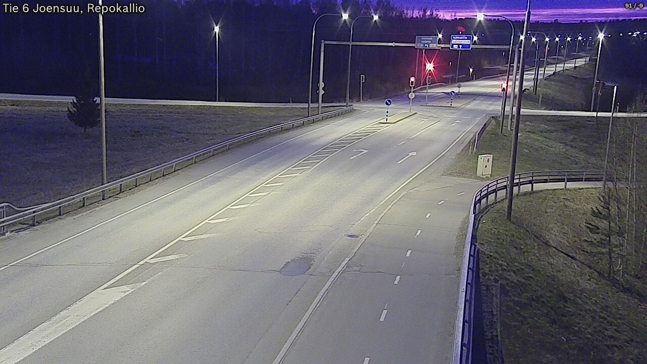 Kelikamerat Kuva Tie 6 Joensuu, Repokallio, Joensuu, Pohjois-Karjala
