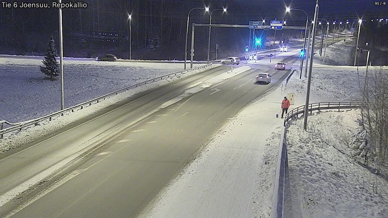 Kelikamerat Kuva Tie 6 Joensuu, Repokallio, Joensuu, Pohjois-Karjala