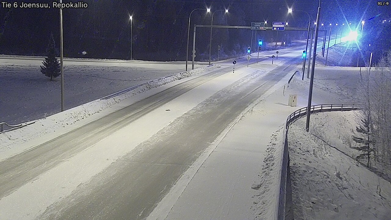 Kelikamerat Kuva Tie 6 Joensuu, Repokallio, Joensuu, Pohjois-Karjala