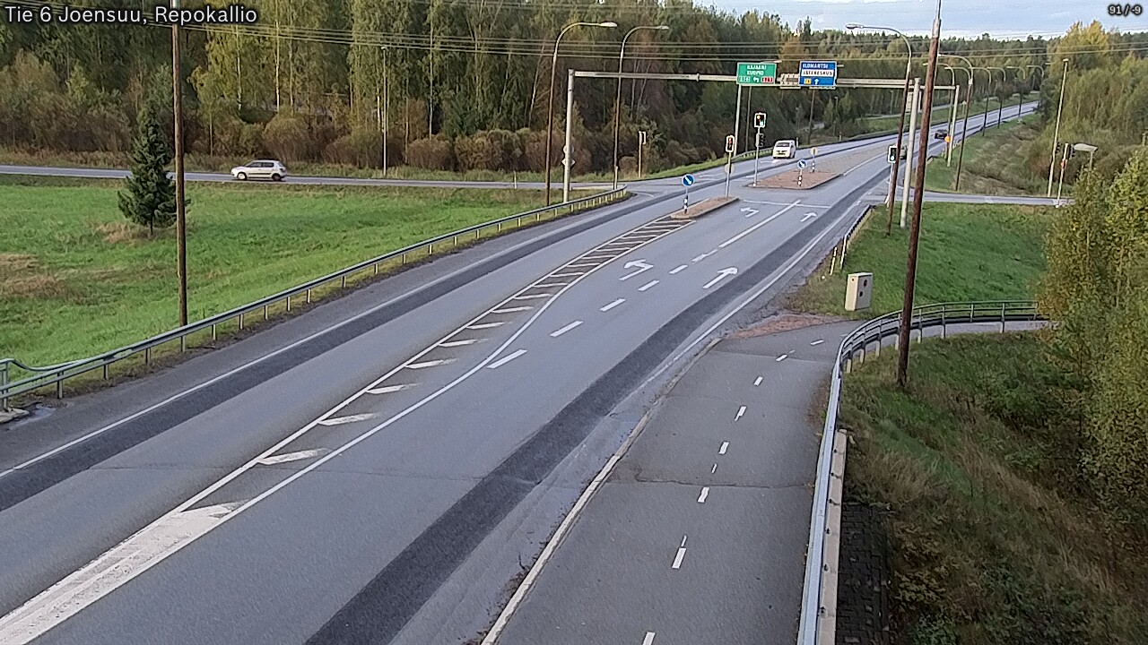 Kelikamerat Kuva Tie 6 Joensuu, Repokallio, Joensuu, Pohjois-Karjala