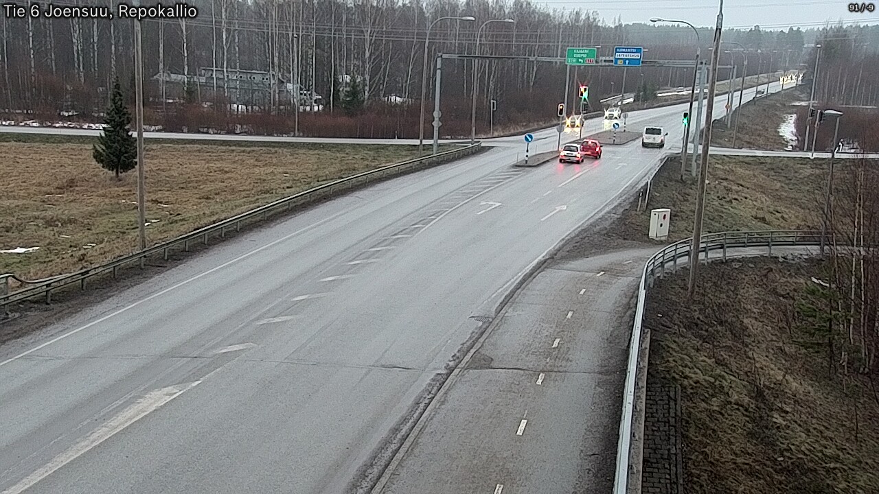 Kelikamerat Kuva Tie 6 Joensuu, Repokallio, Joensuu, Pohjois-Karjala