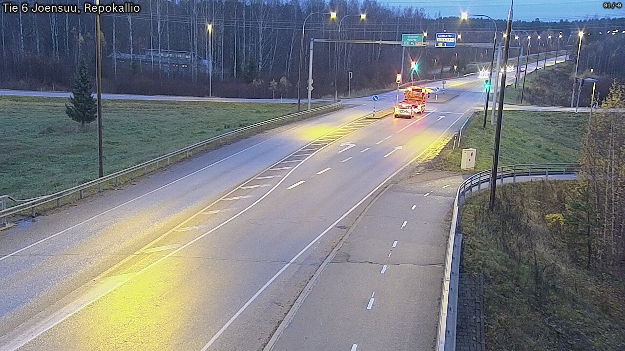 Kelikamerat Kuva Tie 6 Joensuu, Repokallio, Joensuu, Pohjois-Karjala