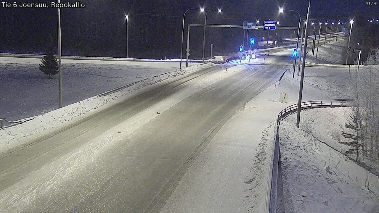 Kelikamerat Kuva Tie 6 Joensuu, Repokallio, Joensuu, Pohjois-Karjala