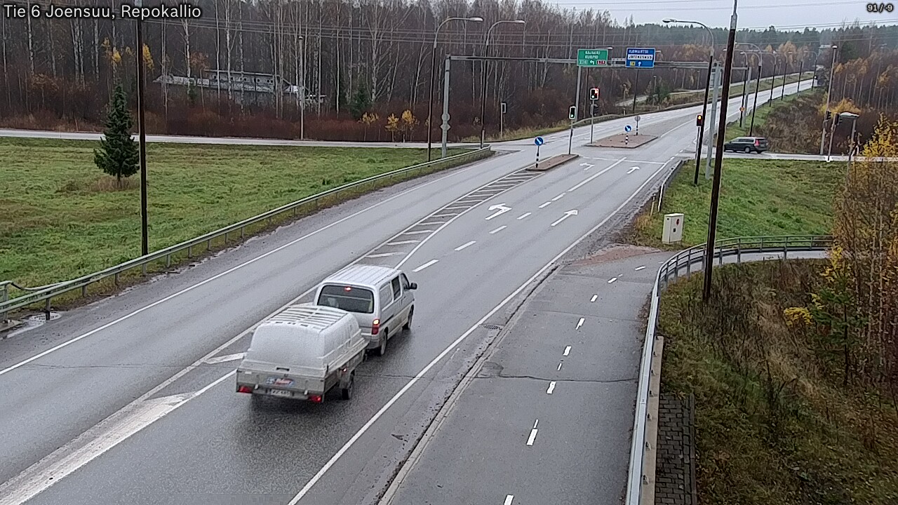 Kelikamerat Kuva Tie 6 Joensuu, Repokallio, Joensuu, Pohjois-Karjala