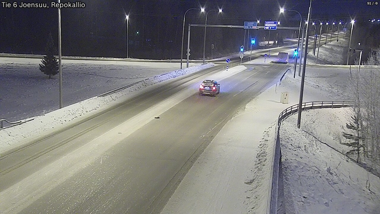 Kelikamerat Kuva Tie 6 Joensuu, Repokallio, Joensuu, Pohjois-Karjala