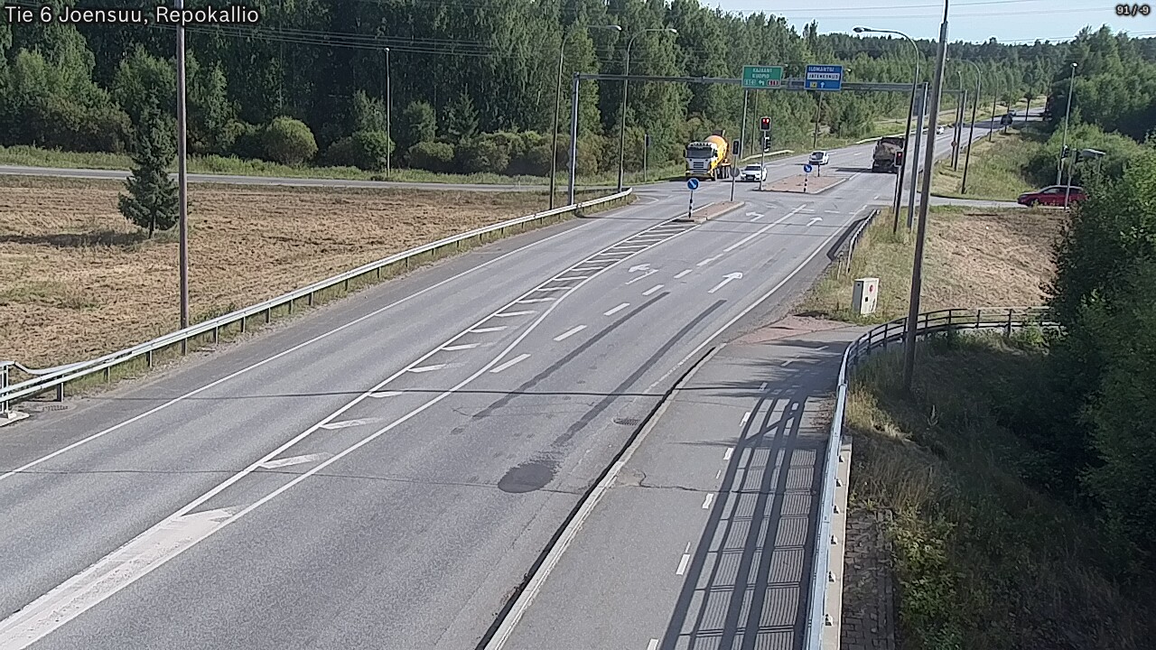 Kelikamerat Kuva Tie 6 Joensuu, Repokallio, Joensuu, Pohjois-Karjala