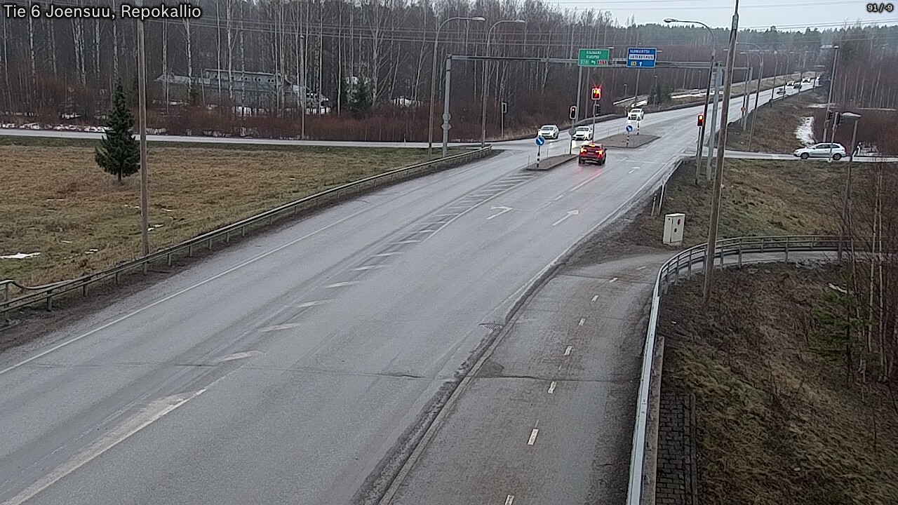 Kelikamerat Kuva Tie 6 Joensuu, Repokallio, Joensuu, Pohjois-Karjala