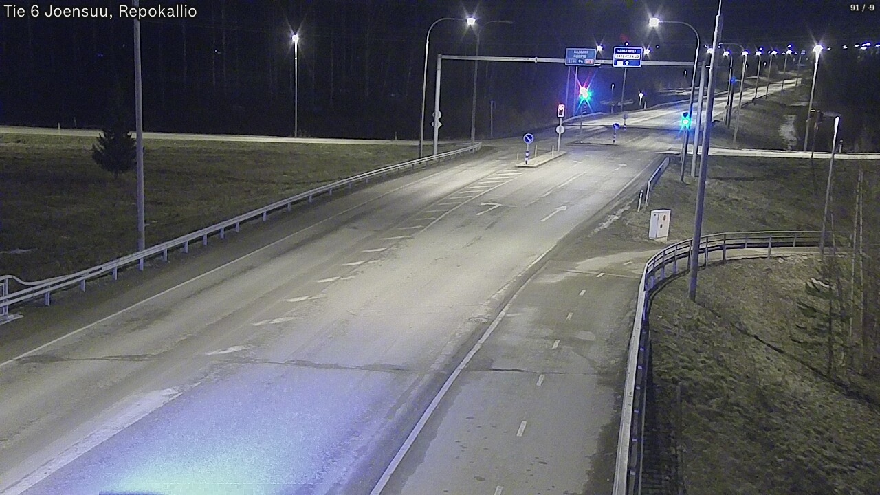 Kelikamerat Kuva Tie 6 Joensuu, Repokallio, Joensuu, Pohjois-Karjala