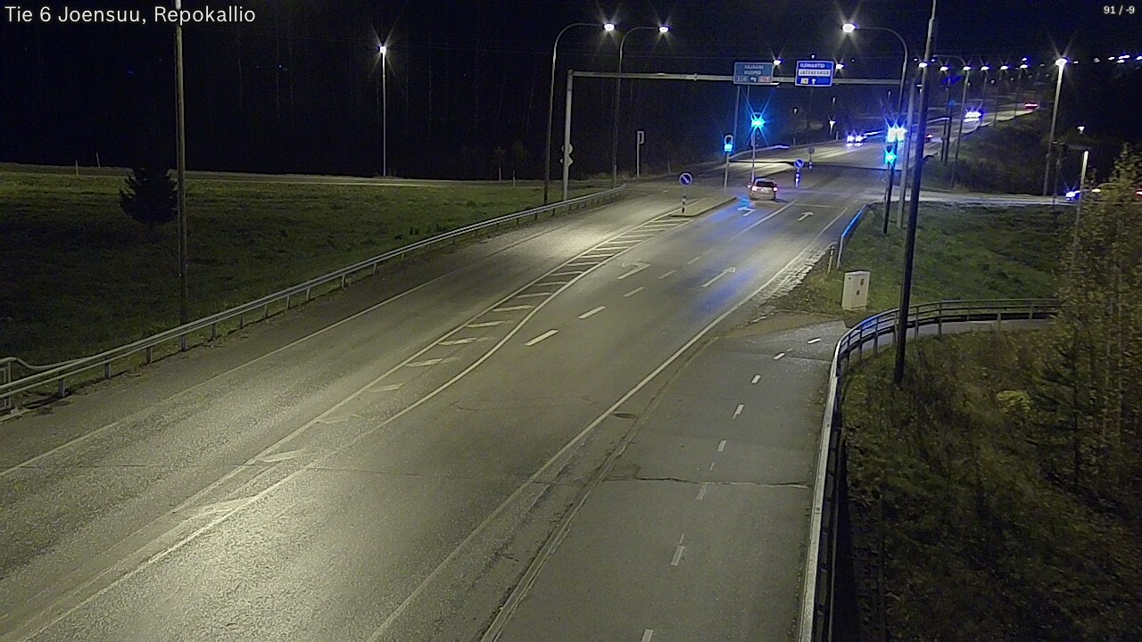 Kelikamerat Kuva Tie 6 Joensuu, Repokallio, Joensuu, Pohjois-Karjala