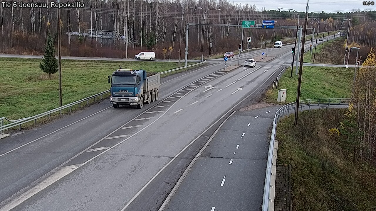 Kelikamerat Kuva Tie 6 Joensuu, Repokallio, Joensuu, Pohjois-Karjala