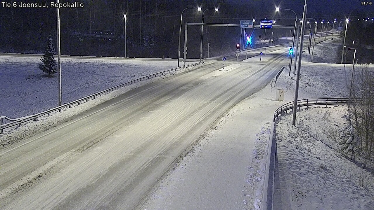 Kelikamerat Kuva Tie 6 Joensuu, Repokallio, Joensuu, Pohjois-Karjala