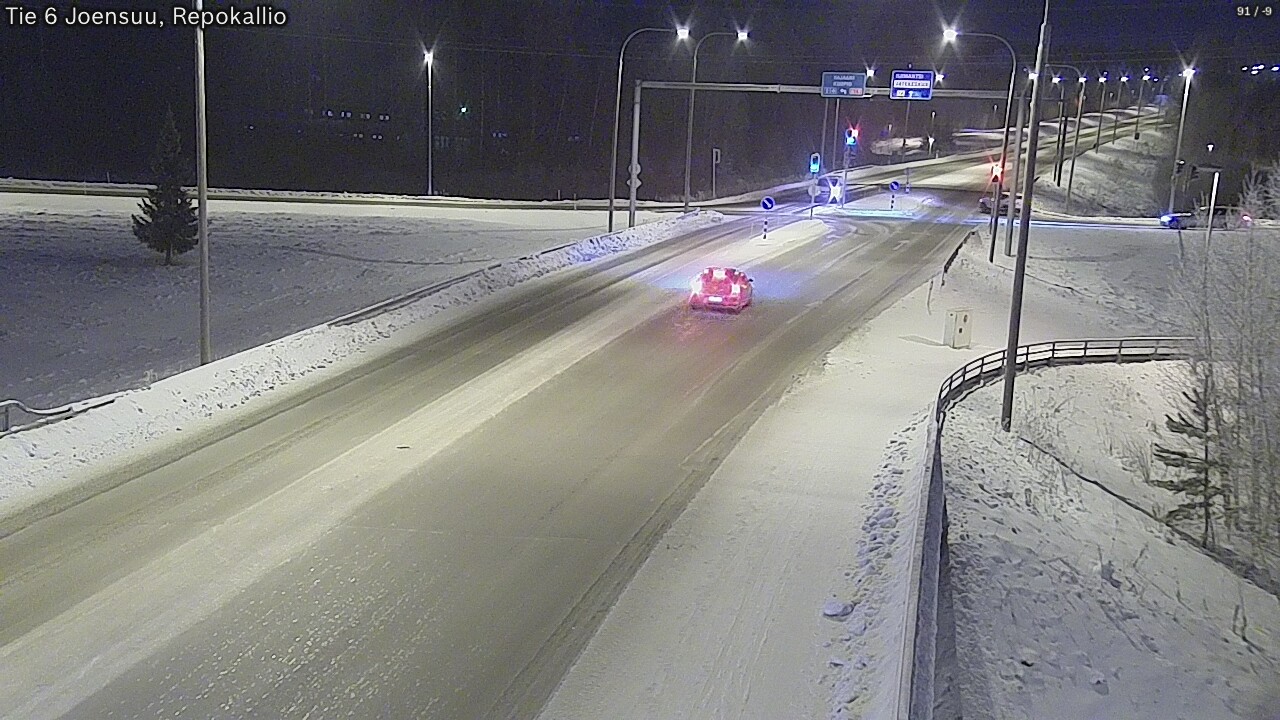 Kelikamerat Kuva Tie 6 Joensuu, Repokallio, Joensuu, Pohjois-Karjala