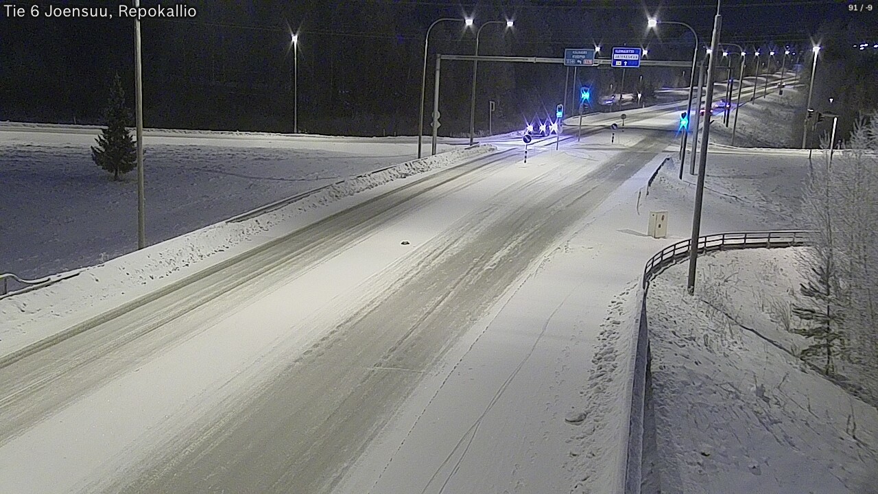 Kelikamerat Kuva Tie 6 Joensuu, Repokallio, Joensuu, Pohjois-Karjala