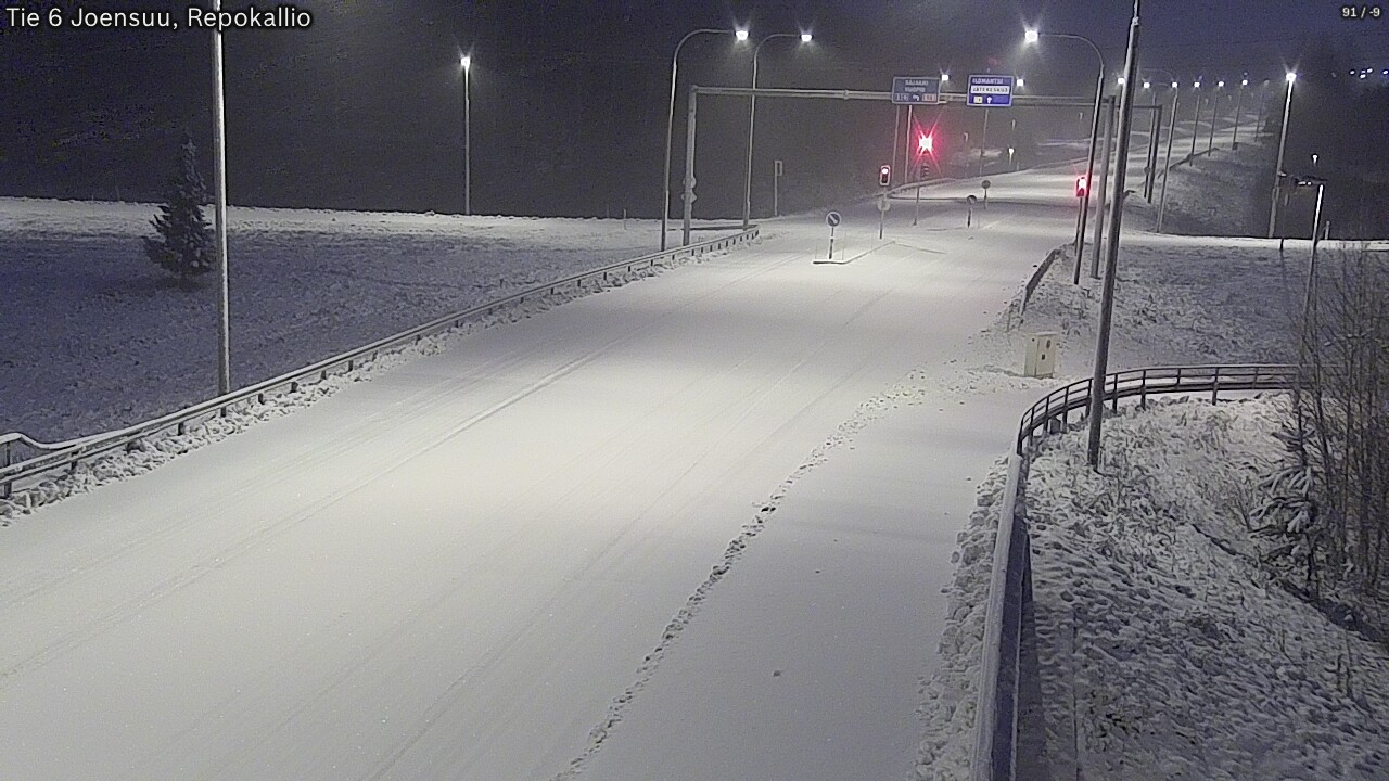 Kelikamerat Kuva Tie 6 Joensuu, Repokallio, Joensuu, Pohjois-Karjala