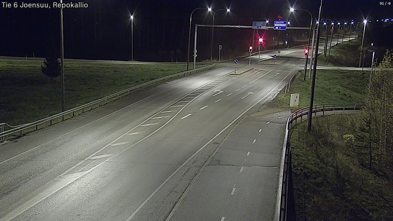 Kelikamerat Kuva Tie 6 Joensuu, Repokallio, Joensuu, Pohjois-Karjala