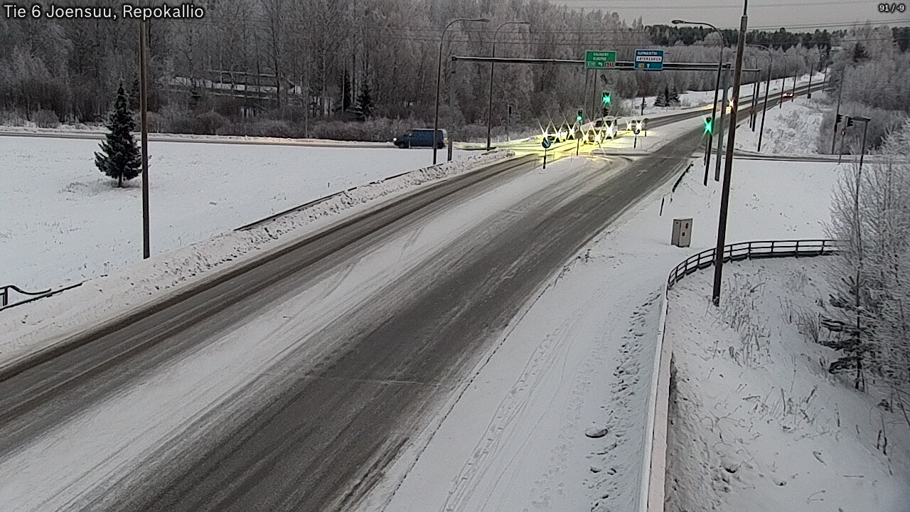 Kelikamerat Kuva Tie 6 Joensuu, Repokallio, Joensuu, Pohjois-Karjala