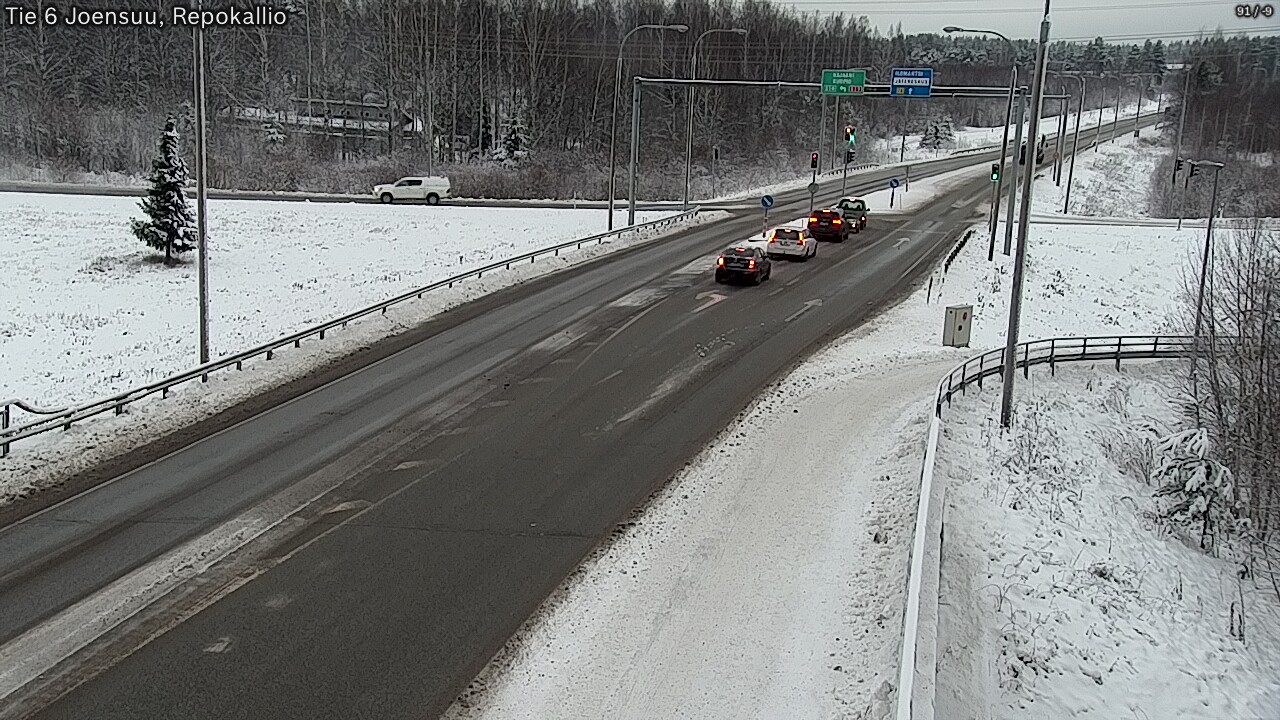 Kelikamerat Kuva Tie 6 Joensuu, Repokallio, Joensuu, Pohjois-Karjala