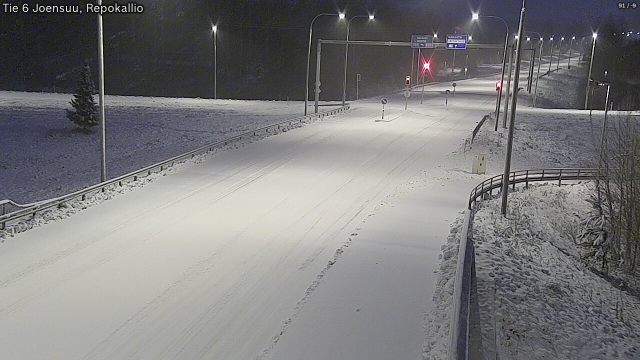 Kelikamerat Kuva Tie 6 Joensuu, Repokallio, Joensuu, Pohjois-Karjala