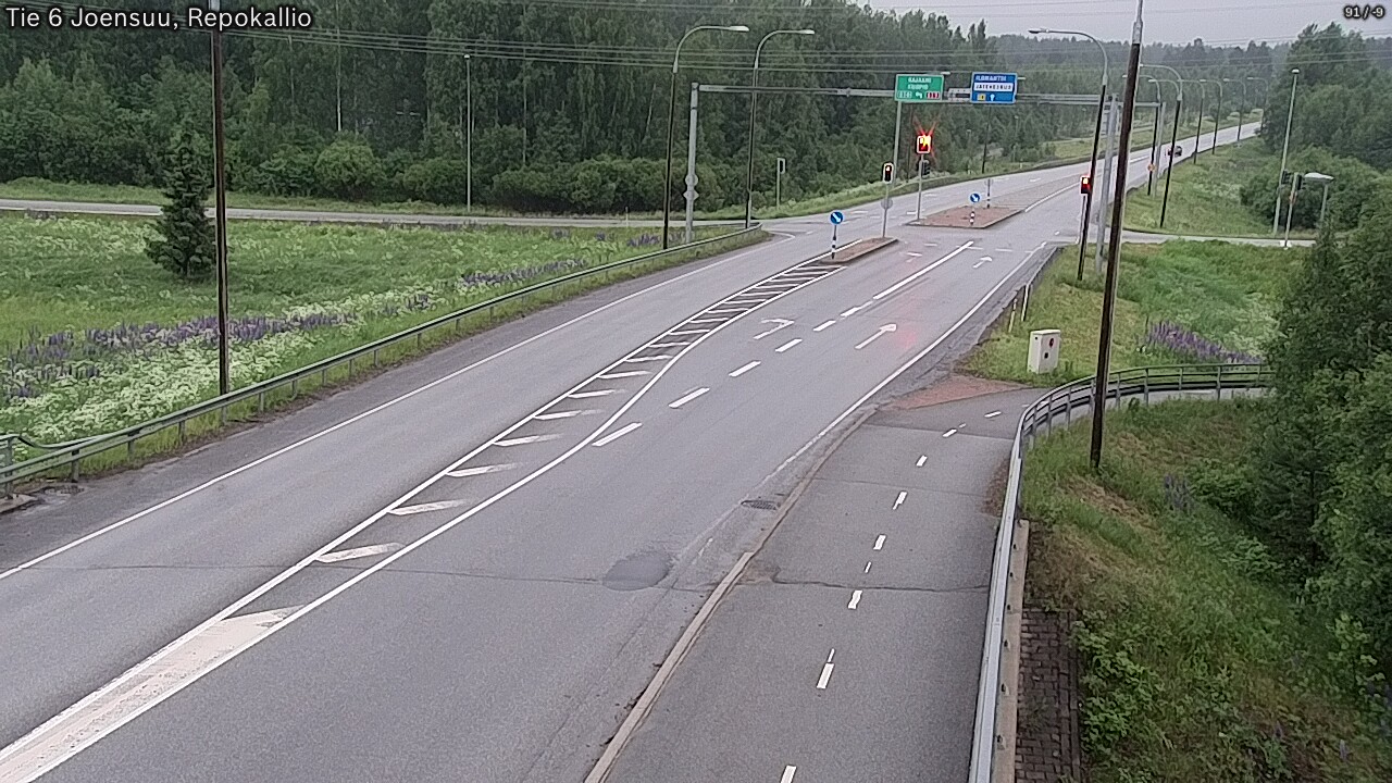 Kelikamerat Kuva Tie 6 Joensuu, Repokallio, Joensuu, Pohjois-Karjala