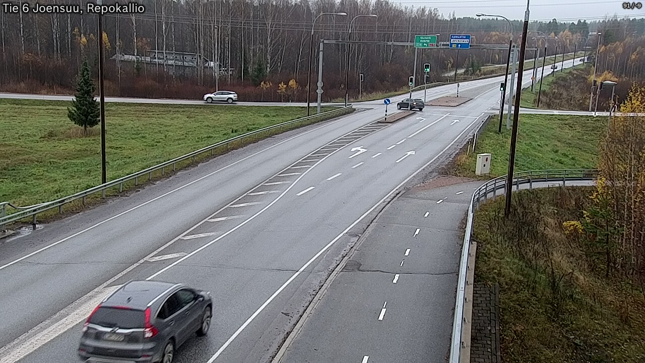 Kelikamerat Kuva Tie 6 Joensuu, Repokallio, Joensuu, Pohjois-Karjala