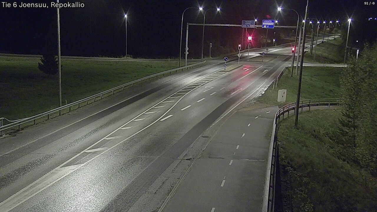 Kelikamerat Kuva Tie 6 Joensuu, Repokallio, Joensuu, Pohjois-Karjala
