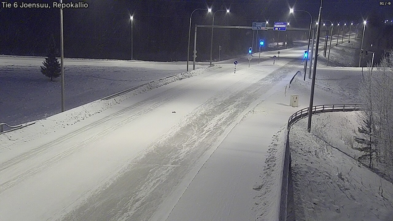 Kelikamerat Kuva Tie 6 Joensuu, Repokallio, Joensuu, Pohjois-Karjala