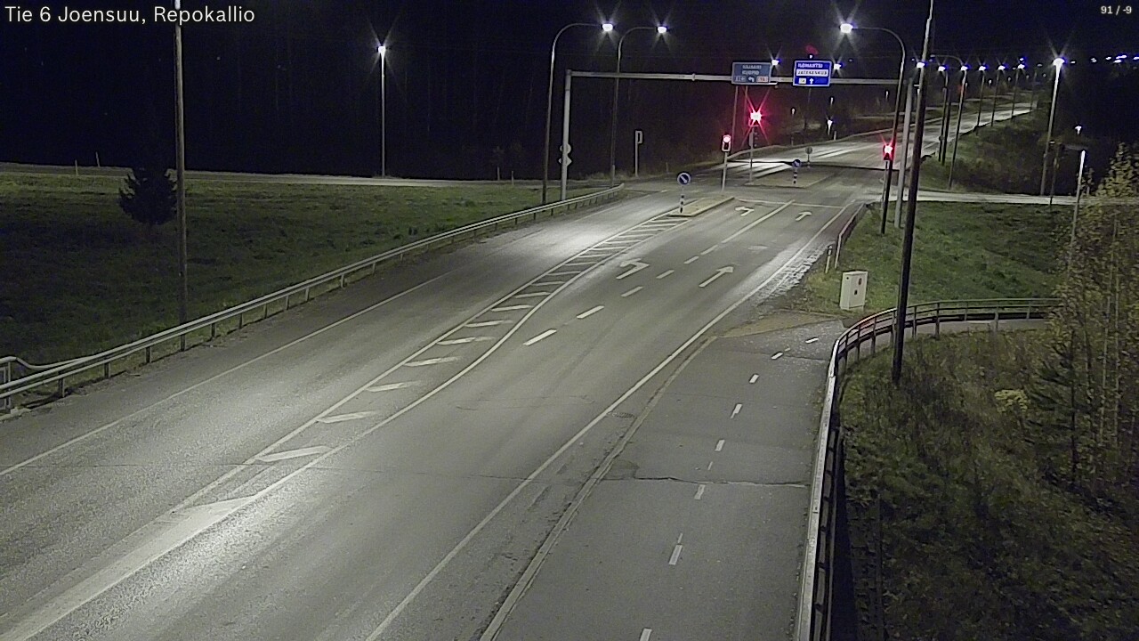 Kelikamerat Kuva Tie 6 Joensuu, Repokallio, Joensuu, Pohjois-Karjala