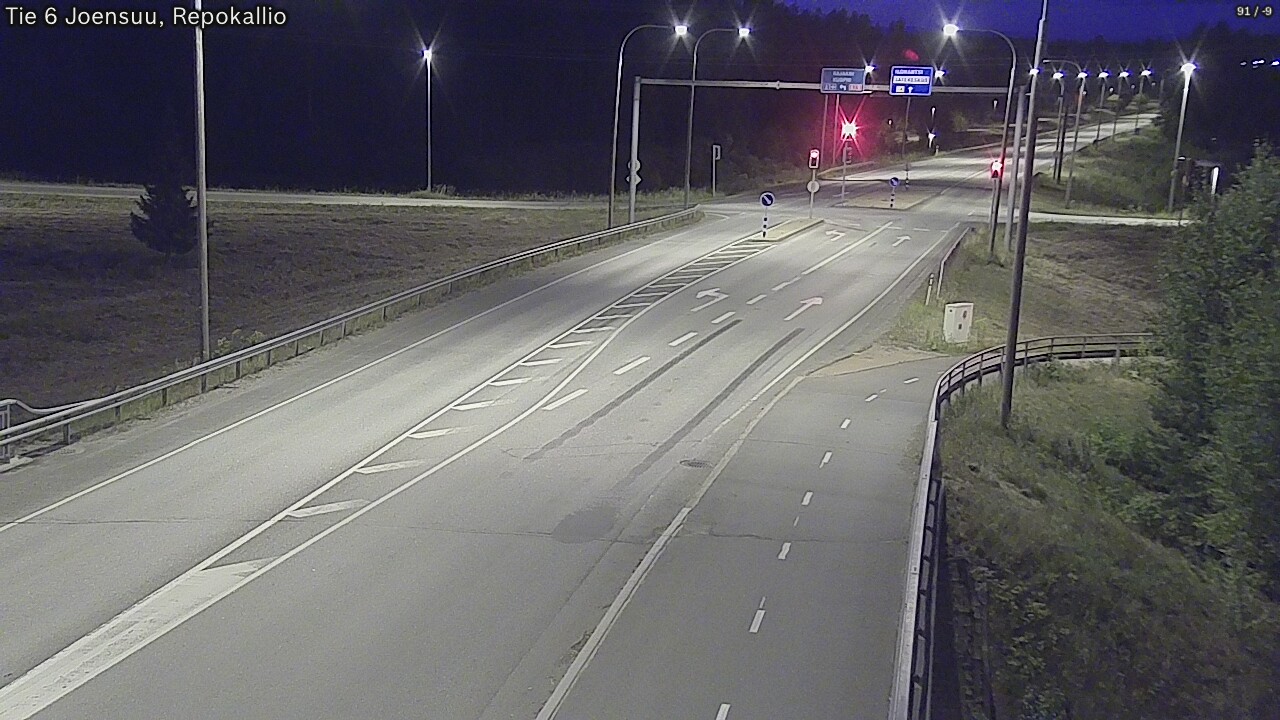 Weather Camera Image Road 6 Joensuu, Repokallio, Joensuu, Pohjois-Karjala