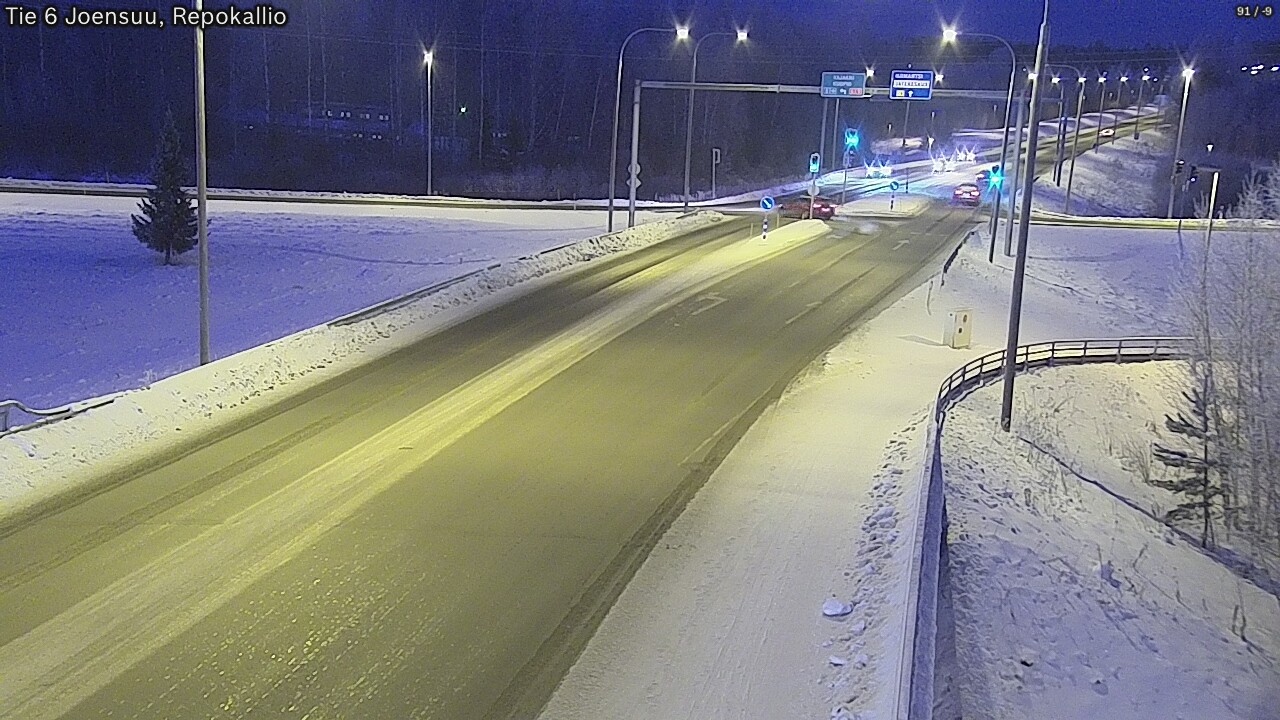 Kelikamerat Kuva Tie 6 Joensuu, Repokallio, Joensuu, Pohjois-Karjala