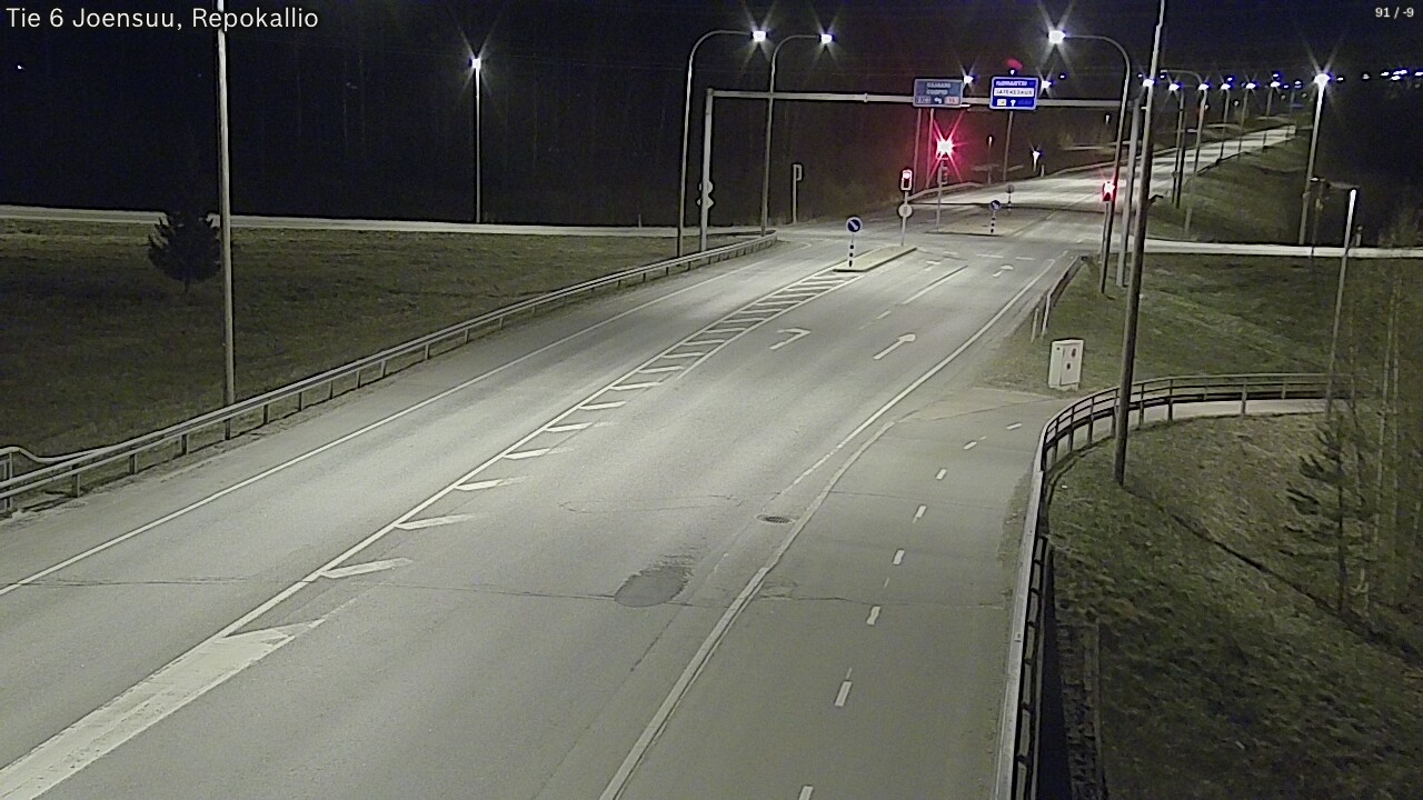 Kelikamerat Kuva Tie 6 Joensuu, Repokallio, Joensuu, Pohjois-Karjala