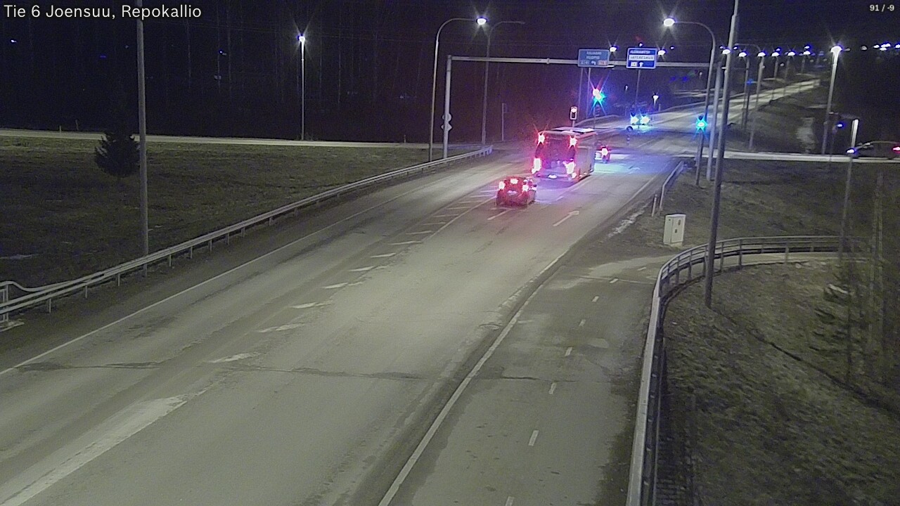 Kelikamerat Kuva Tie 6 Joensuu, Repokallio, Joensuu, Pohjois-Karjala