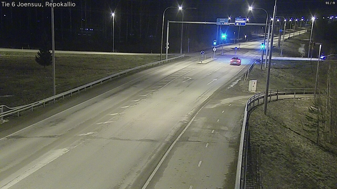 Kelikamerat Kuva Tie 6 Joensuu, Repokallio, Joensuu, Pohjois-Karjala