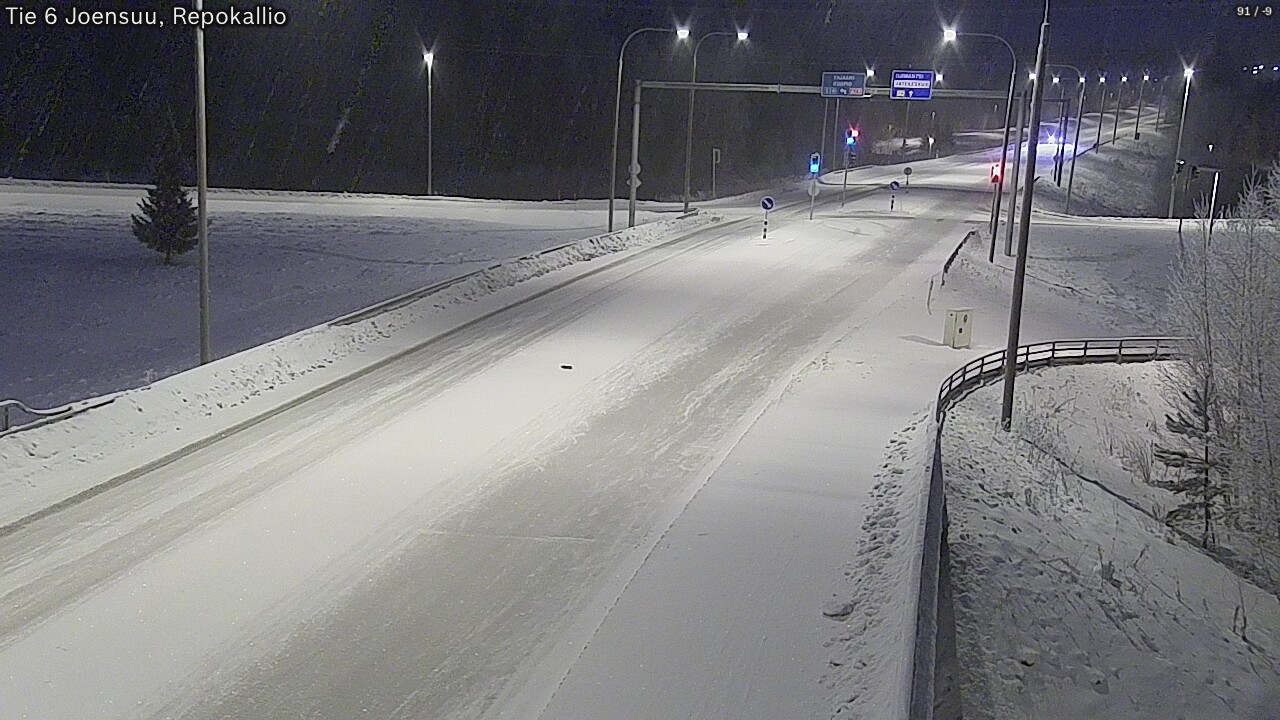 Kelikamerat Kuva Tie 6 Joensuu, Repokallio, Joensuu, Pohjois-Karjala