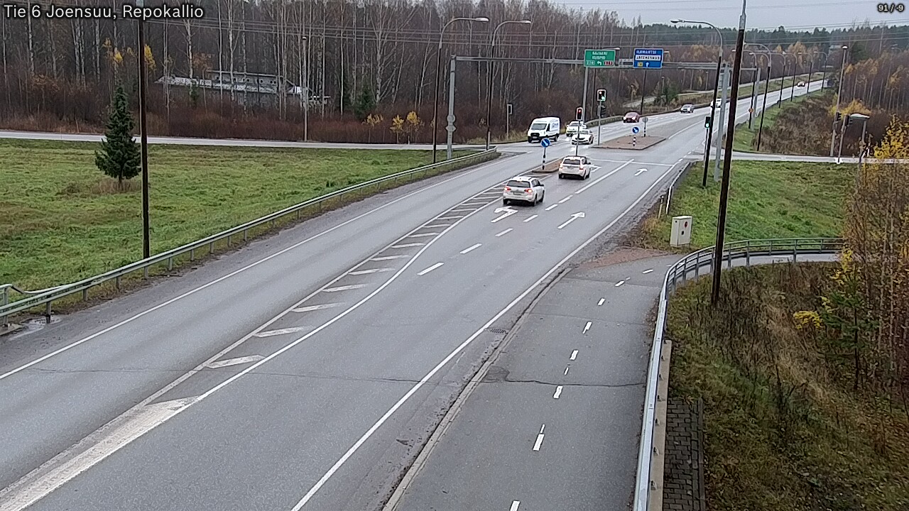 Kelikamerat Kuva Tie 6 Joensuu, Repokallio, Joensuu, Pohjois-Karjala