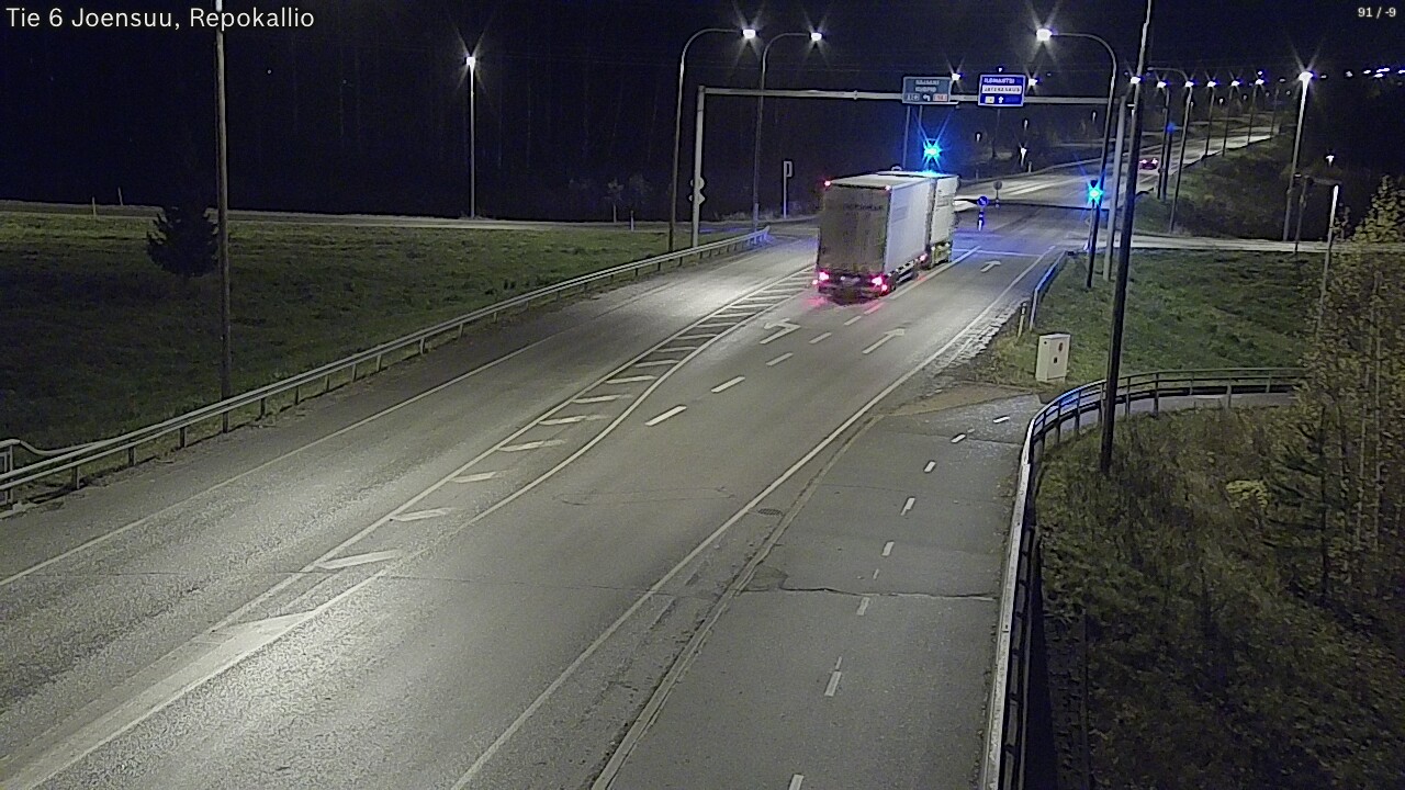 Kelikamerat Kuva Tie 6 Joensuu, Repokallio, Joensuu, Pohjois-Karjala