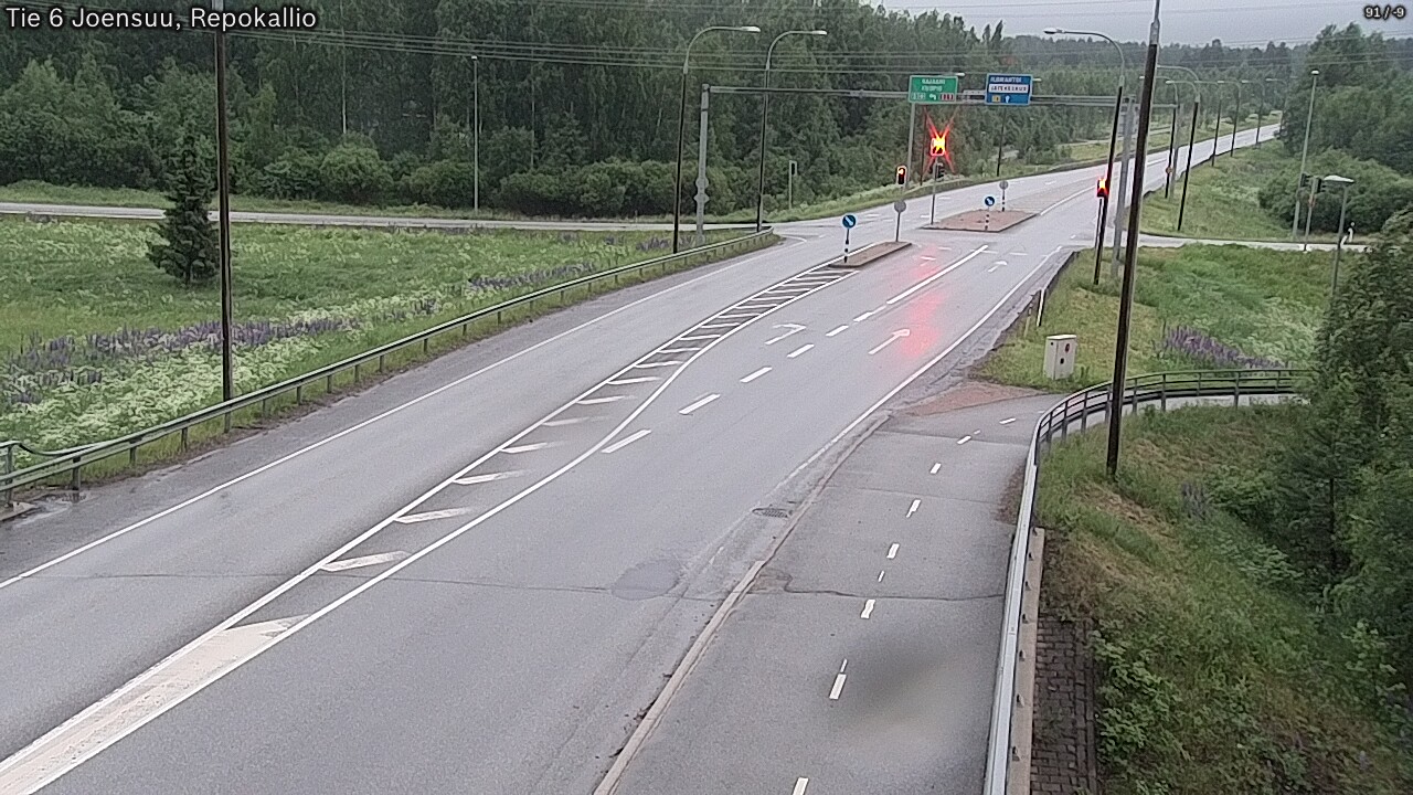 Kelikamerat Kuva Tie 6 Joensuu, Repokallio, Joensuu, Pohjois-Karjala