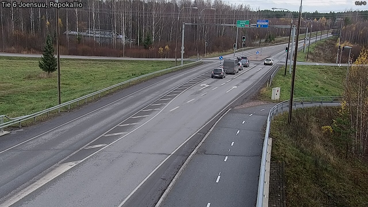 Kelikamerat Kuva Tie 6 Joensuu, Repokallio, Joensuu, Pohjois-Karjala