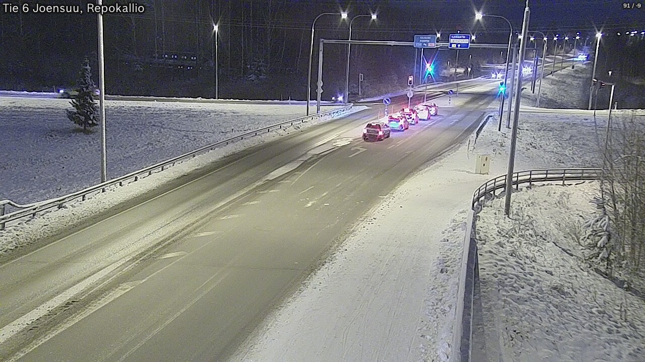 Kelikamerat Kuva Tie 6 Joensuu, Repokallio, Joensuu, Pohjois-Karjala