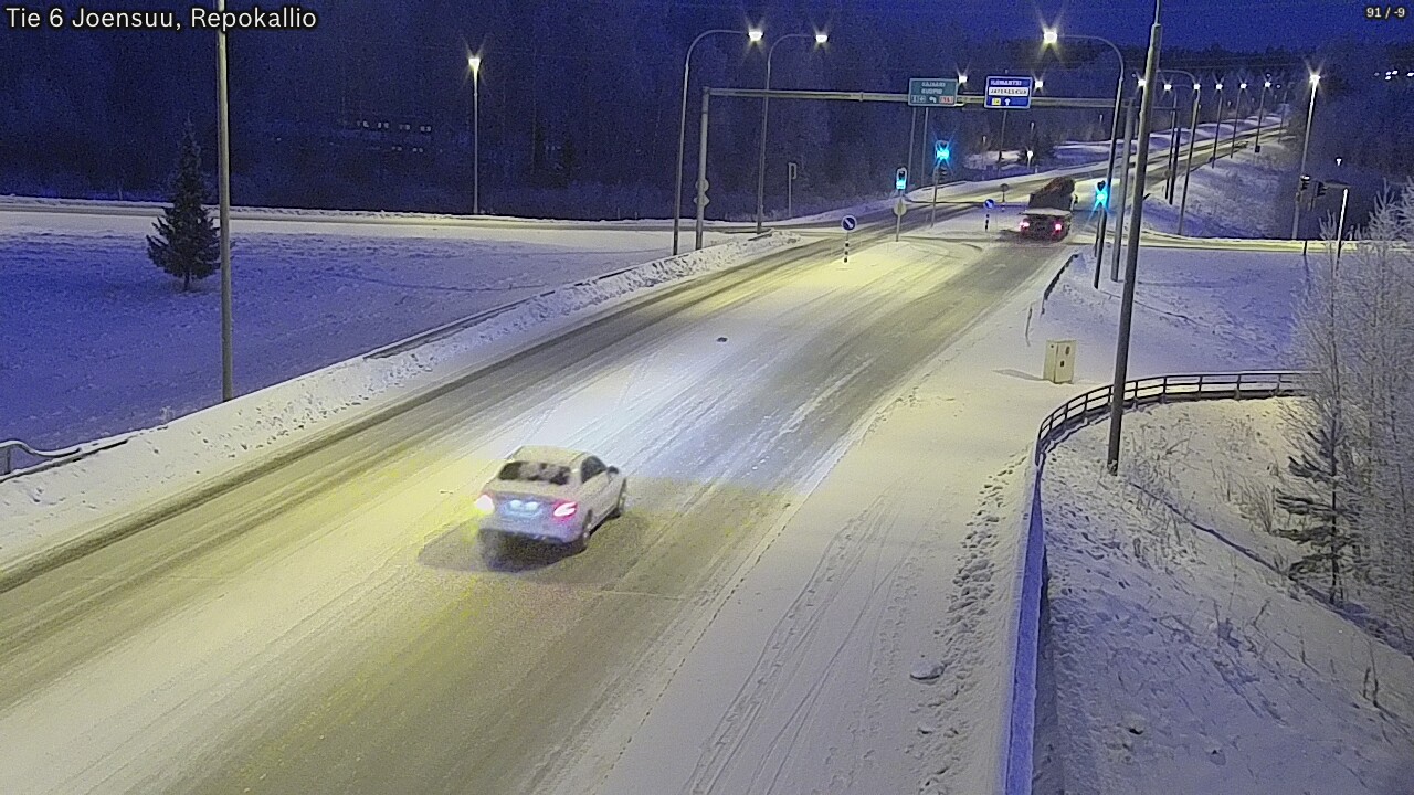 Kelikamerat Kuva Tie 6 Joensuu, Repokallio, Joensuu, Pohjois-Karjala