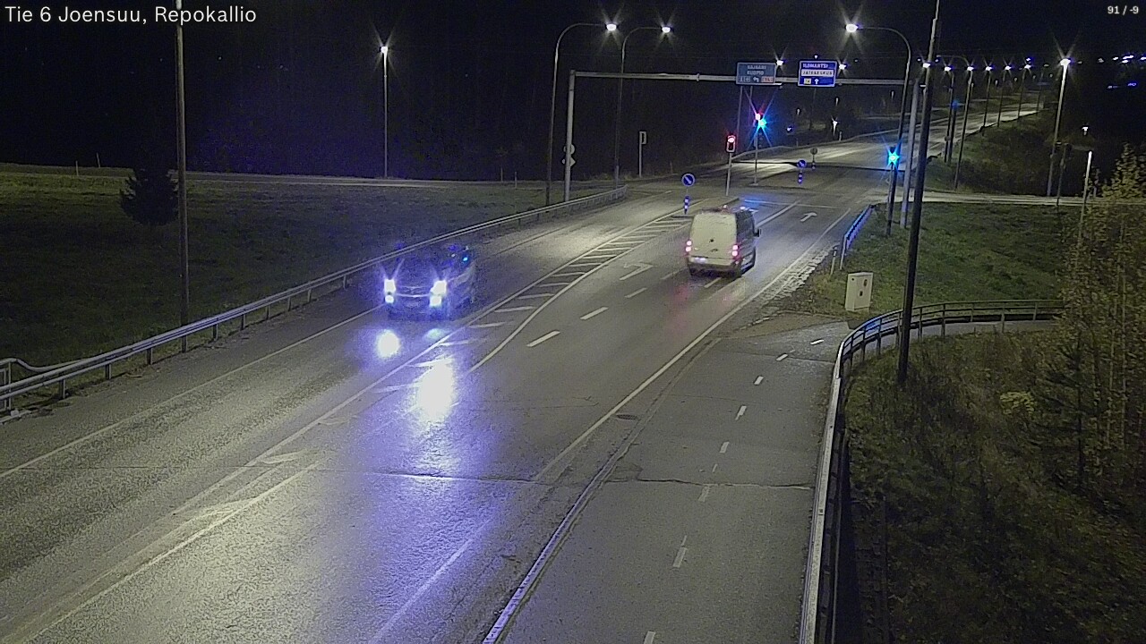 Kelikamerat Kuva Tie 6 Joensuu, Repokallio, Joensuu, Pohjois-Karjala