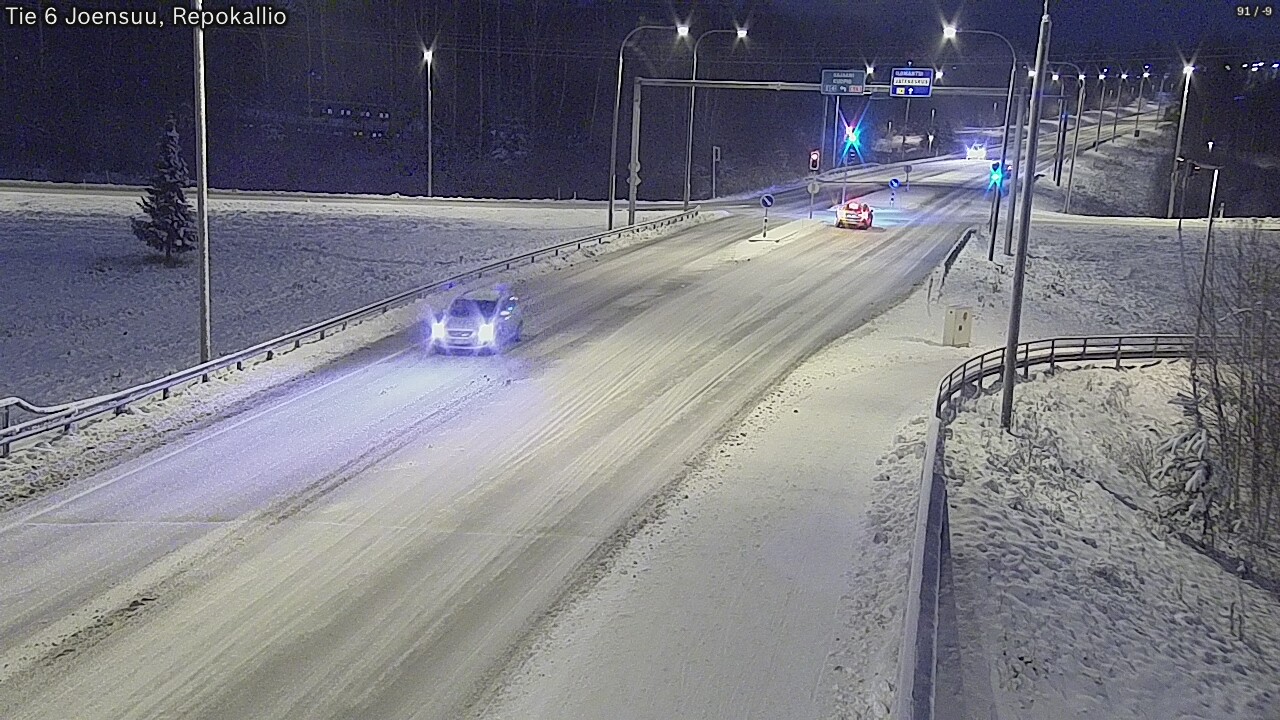 Kelikamerat Kuva Tie 6 Joensuu, Repokallio, Joensuu, Pohjois-Karjala