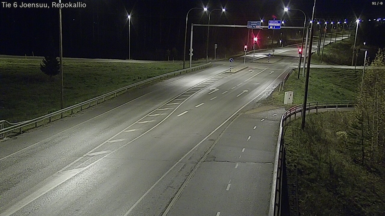 Kelikamerat Kuva Tie 6 Joensuu, Repokallio, Joensuu, Pohjois-Karjala